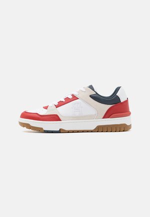 Tommy Hilfiger BASKET STREET BLOCK - Sneakers basse - dark magma