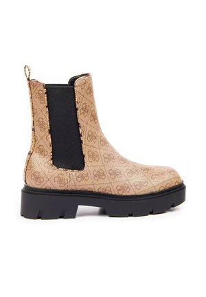 Guess, 4G CLASSIC - Enkellaarsjes met plateauzool - brown