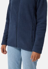 CASH-MERE RETRO - Fleecejacka - navy blau