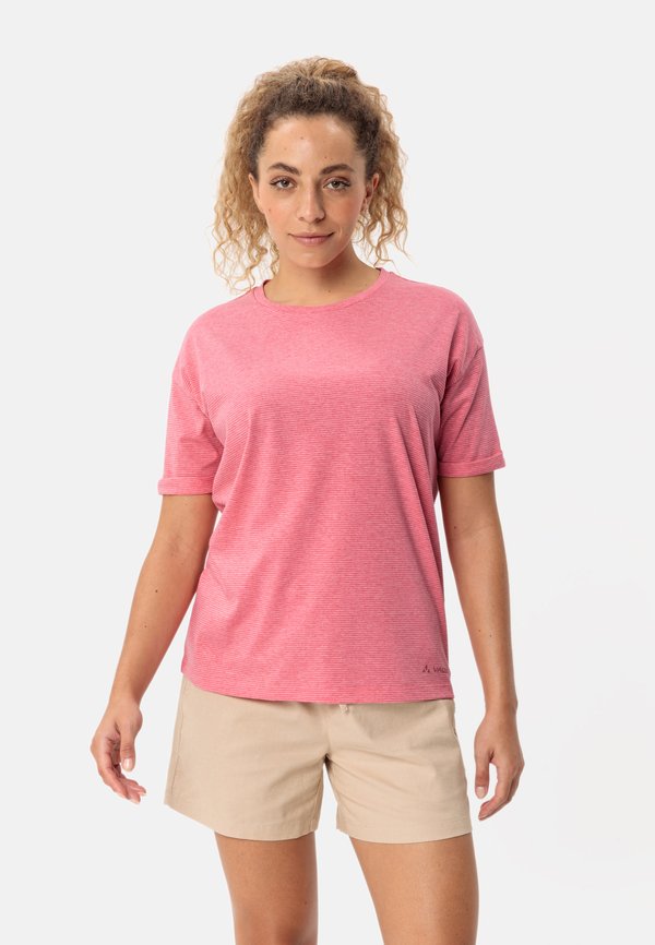 MINEO STRIPED  - T-Shirt print - brick