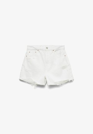 Vero Moda, DENIM SHORTS VMHAILEY DENIM SHORTS - Jeans Shorts - bright white