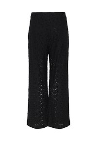 Pieces PCRANESSA STRAIGHT - Stoffhose - black