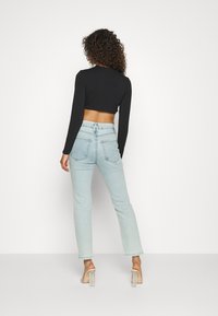Good American Skinny džíny - light-blue denim