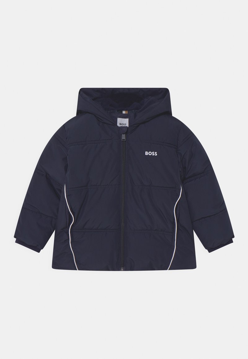BOSS Kidswear Veste d'hiver bleu marine