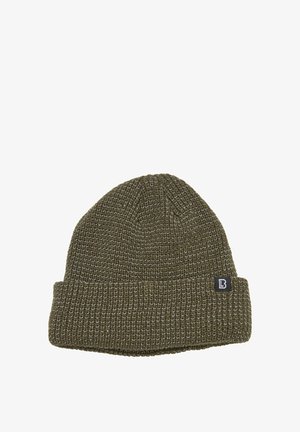 Megzta kepurė - olive