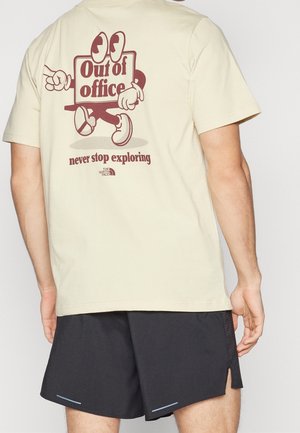 T-shirt imprimé - beige