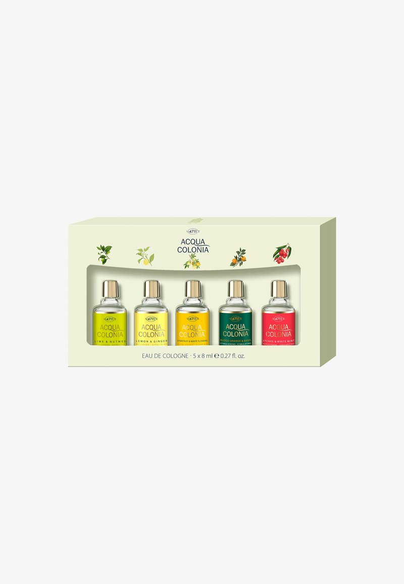4711 Acqua Colonia EAU DE COLOGNE MINIATURE TRAVEL GIFT SET (5 X 8ML ...