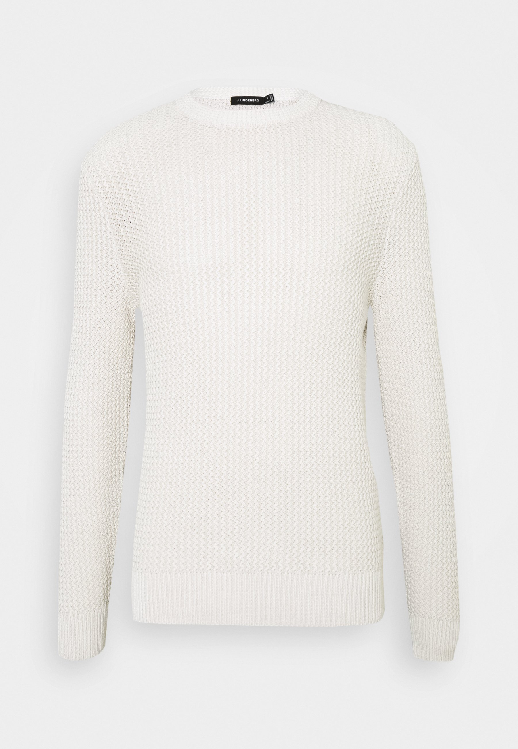 J.LINDEBERG NESTOR STRUCTURE Strikkegenser cloud grey J.LINDEBERG CASWELL TAPE Strikkegenser cloud dacer