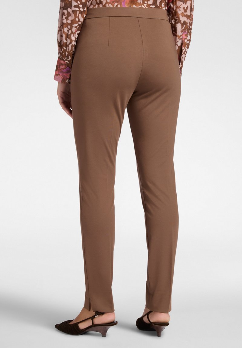 Elena Mirò SLIM IN PUNTO MILANO Pantaloni marrone