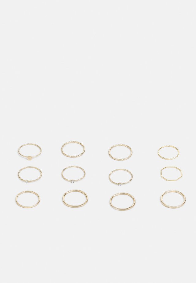 12 PACK - Ring - gold-coloured