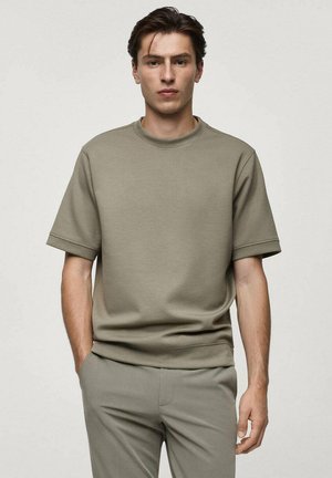 Mango T-shirt basique - green