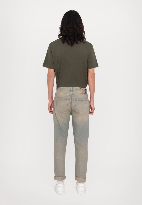 ERVIN - Straight leg jeans - overdyed desert3