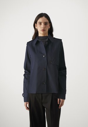 Tommy Hilfiger SHORT TRENCH - Kevyt takki - desert sky