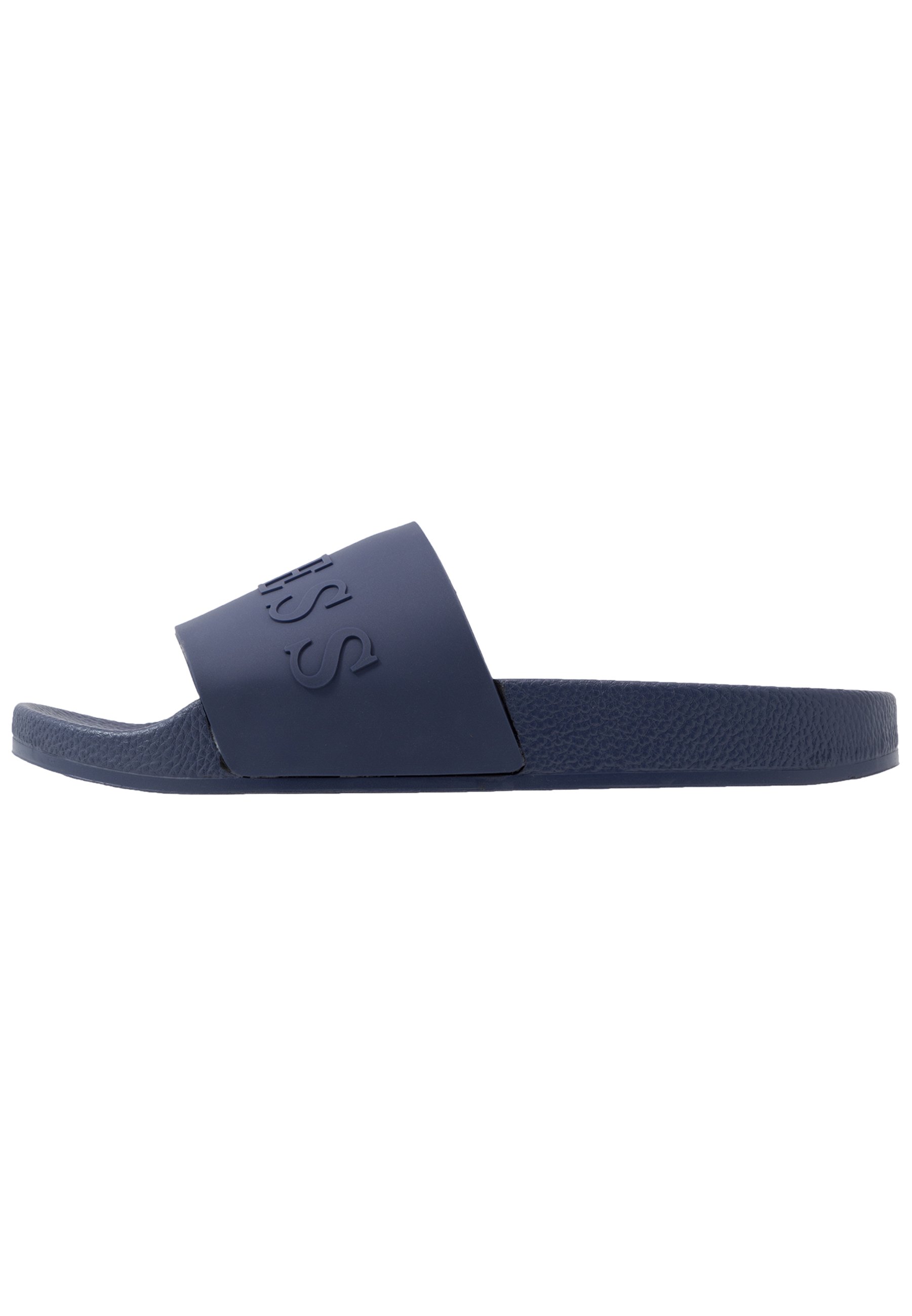 Guess SLIDES - Sandali da bagno - navy/blu scuro - Zalando.it