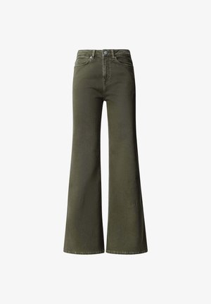 Pepe Jeans, FLARE WILLA - Дънки с широк крачол - range green