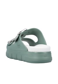 Rieker Mules - mintgrün
