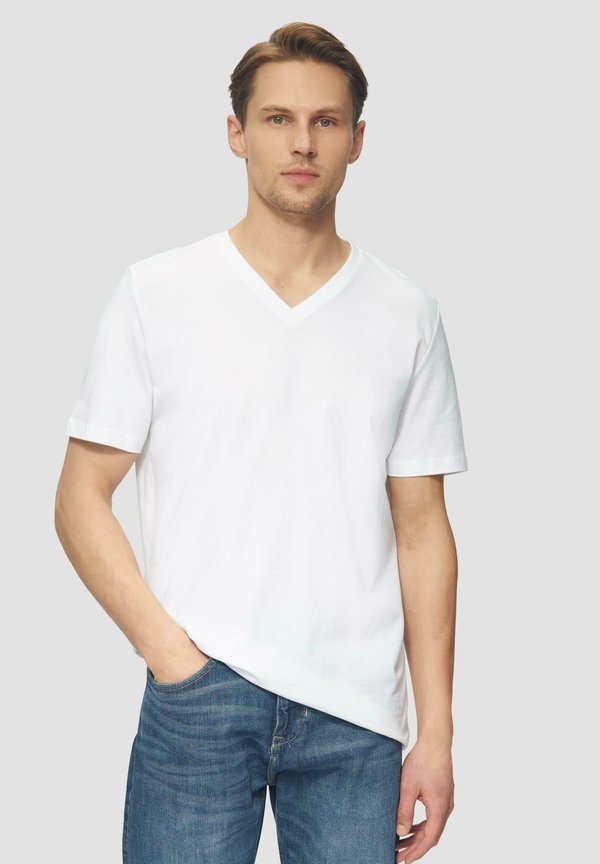 T-Shirt basic - weiß