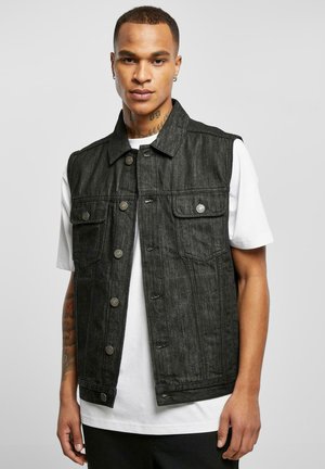 Vest - black washed