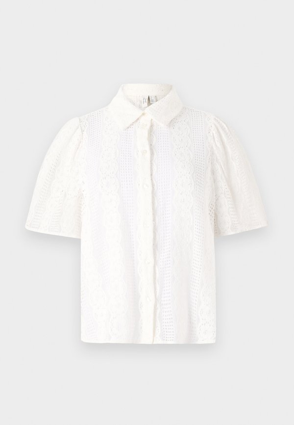 VMDELSIE SHIRT - Button-down blouse - cloud dancer4