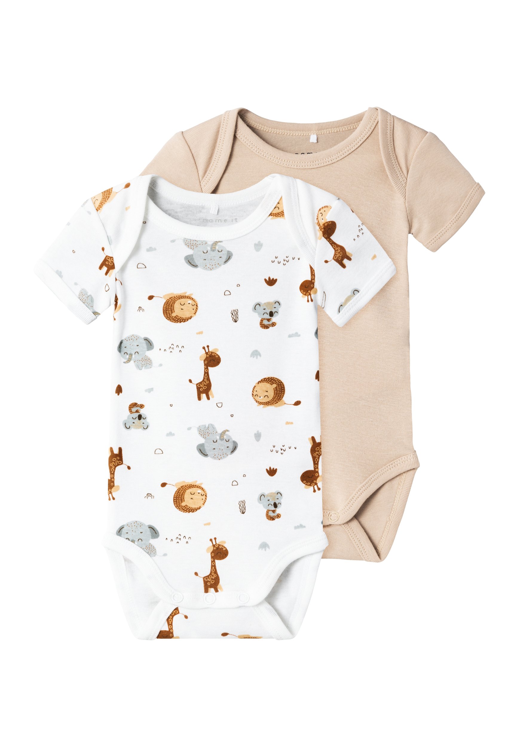 Name it Body Maniche Corte - Pearl Blue - Cotone Bio unisex (bambini