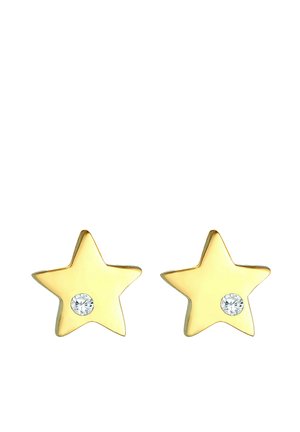 STAR - Øreringe - gold-coloured