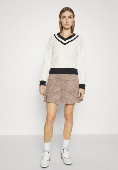 Claudie Pierlot SANDY CARREAUX - Rakott szoknya - multi-coloured