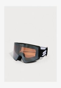 Vald, matte black/orange/silver-coloured