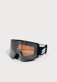 UNISEX - Masque de ski - matte black/orange/silver-coloured