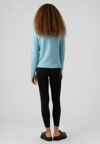 Vero Moda VMDOFFY O-NECK - Trui - scuba blue