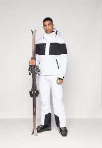 EA7 Emporio Armani KITZBUHEL COLORBLOCK JACKET - Veste de ski - white