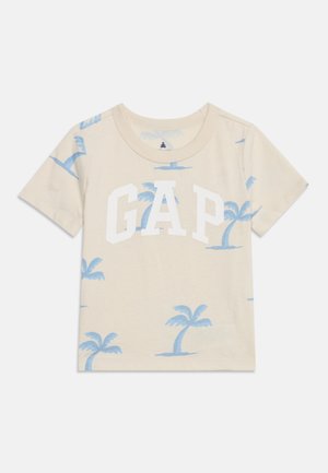 GAP, TEE UNISEX - T-Shirt print - blue palm