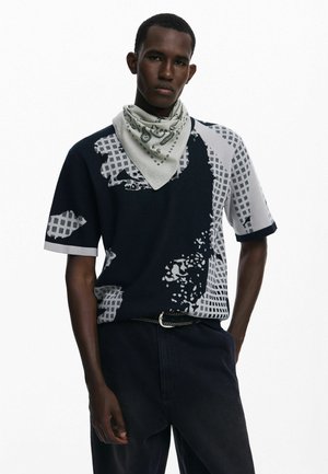 Desigual Print T-shirt - black