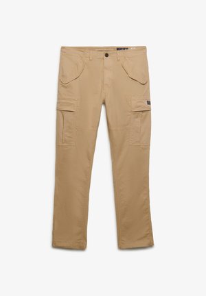 Superdry & Co, SUPERDRY SLIM TAPER CARGO PANTS.. - Pantaloni cargo - canyon beige