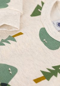 Petit Bateau Felpa - green, grey