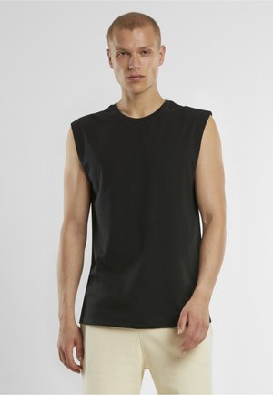 Urban Classics, SLEEVELESS TEE 2-PACK - Top - black white