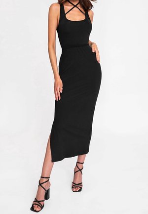 Vestido de punto - black