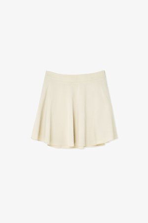 NA-KD, FLOWY SKIRT - Jupe trapèze - light beige