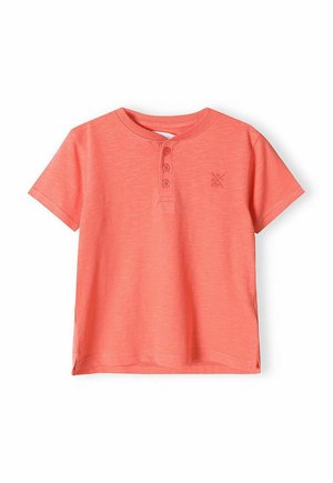 SHORT SLEEVE   - T-shirt med print - coral