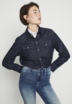 WESTERN RELAXED - Chemisier - raw denim