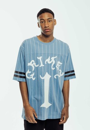 Grimey CAUSING PANIC HEAVYWEIGHT - T-shirt print - azul