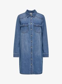 Selected, medium blue denim