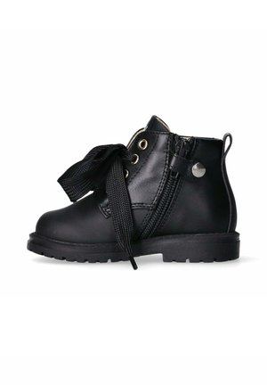DA CON CUORICINI RICAMATI - Babyschoenen - nero