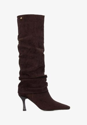 XTI, BOTA DE MUJER CON TACÓN - Botas - marron