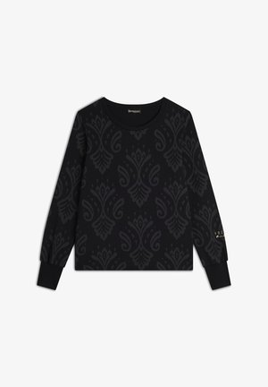 Freddy GIROCOLLO IN FANTASIA - Sweatshirt - allover ikat black