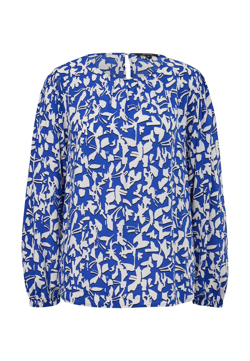 comma Blouse donkerblauw