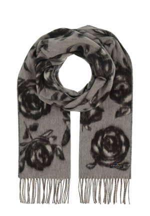 FRAAS FLORAL CASHMINK - MADE IN GERMANY - Schal - grey