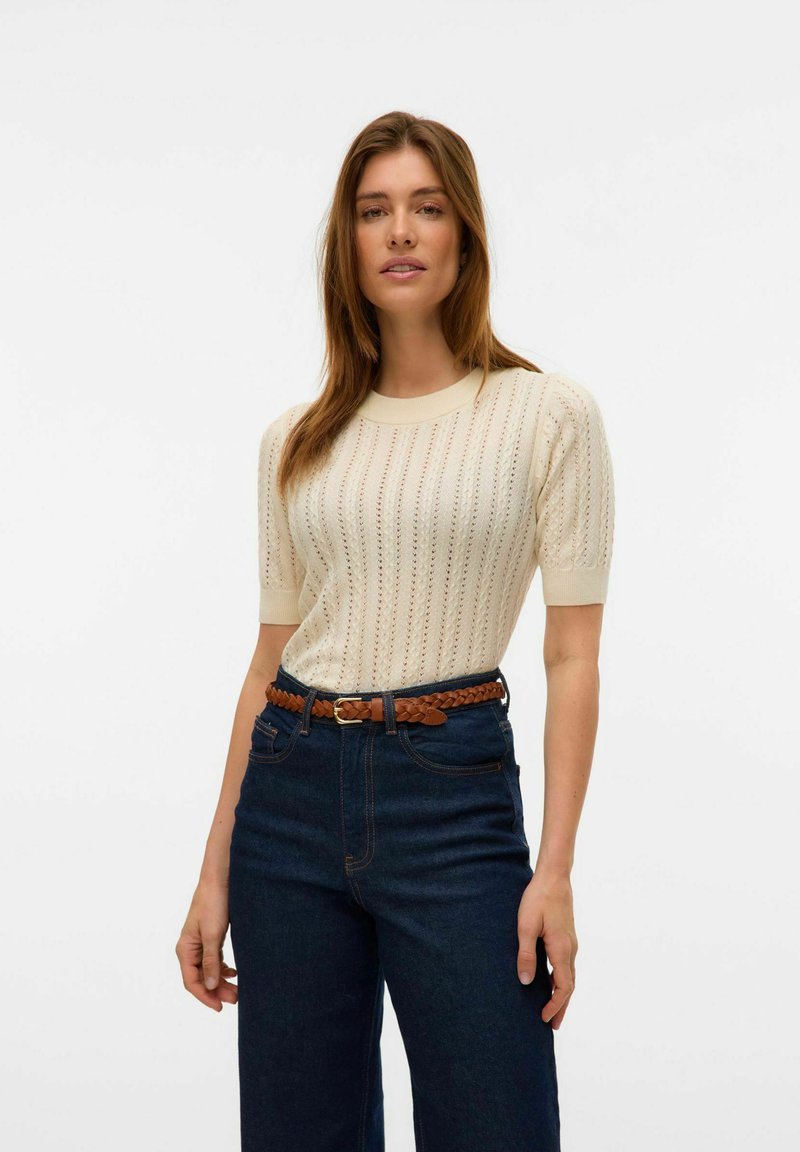 Vero Moda VMMORENA - T-shirt basique - birch