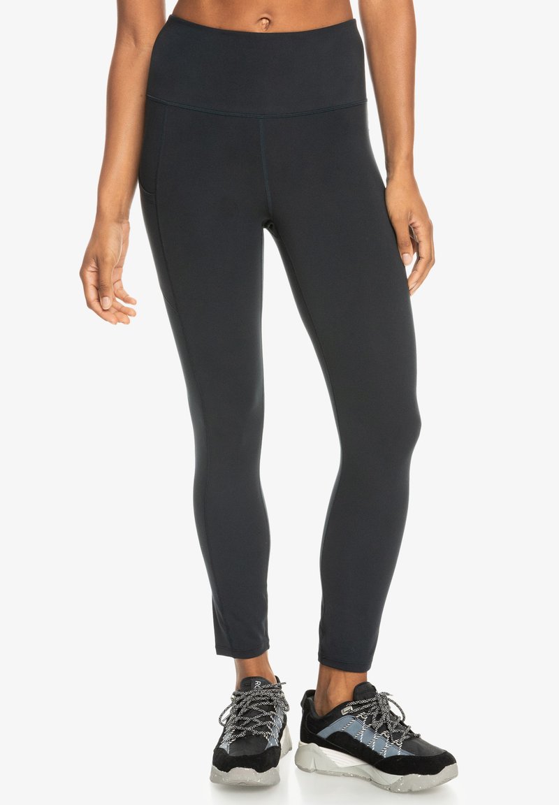 Roxy - HEART INTO IT - Leggings - anthracite, Enlarge