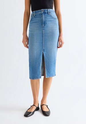 PENCIL SKIRT - Denimová sukňa - hazy horizon