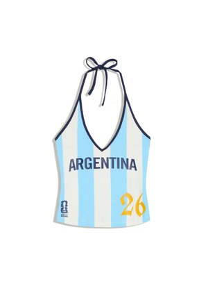 Bershka, FIFA TOP - Débardeur - light blue